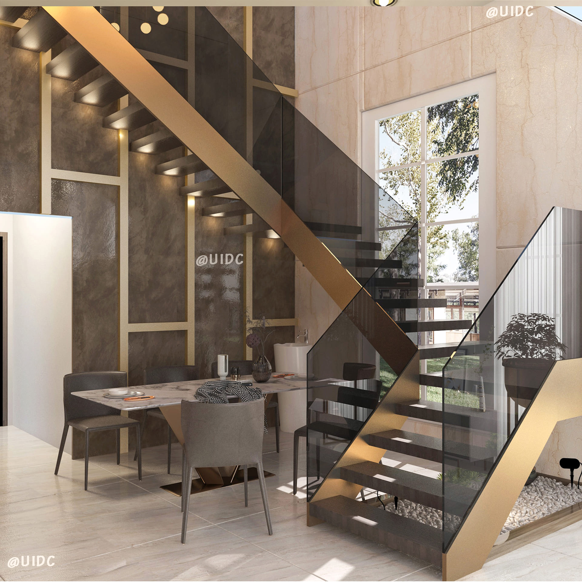 Mr PONGANESH VILLA DESIGN DINING