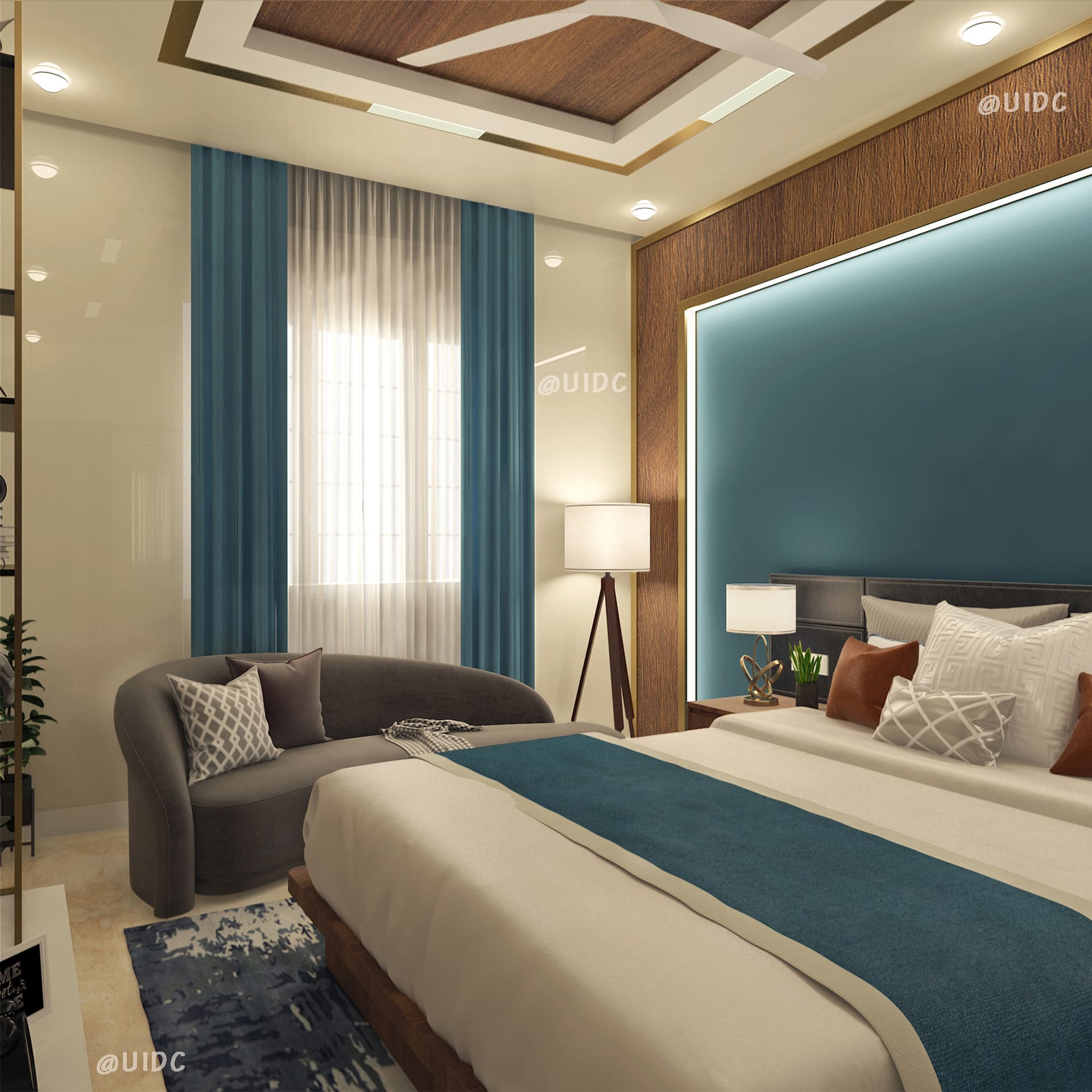 Mr PONGANESH VILLA DESIGN GUEST BEDROOM 2