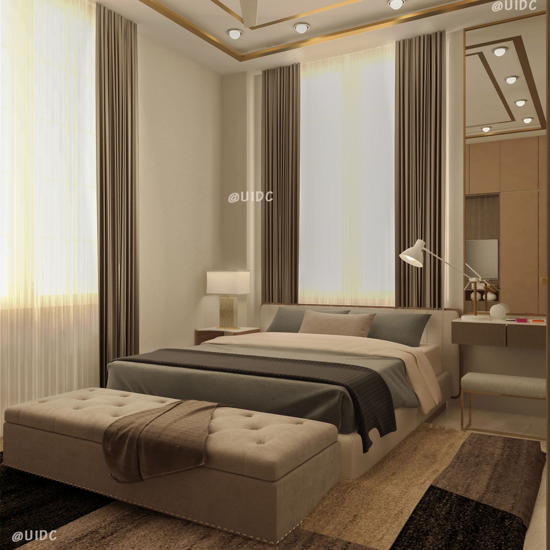 Mr PONGANESH VILLA DESIGN GUEST BEDROOM