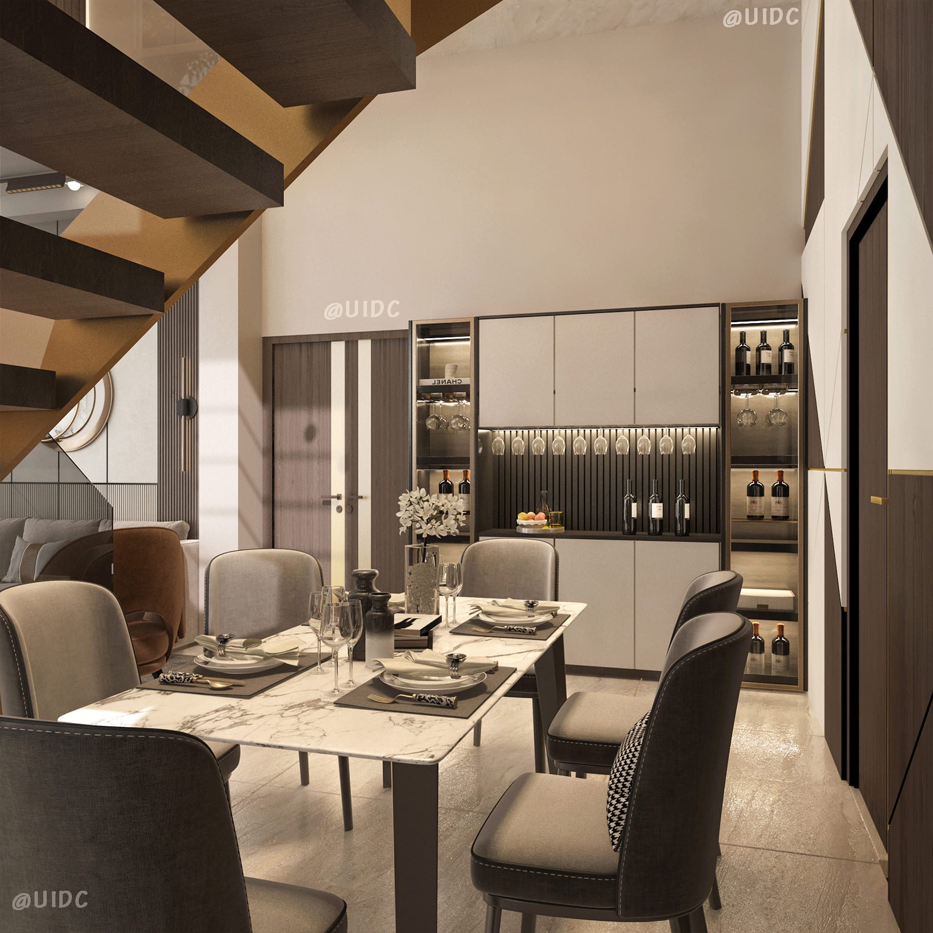 Mr PONGANESH VILLA DESIGN DINING 2